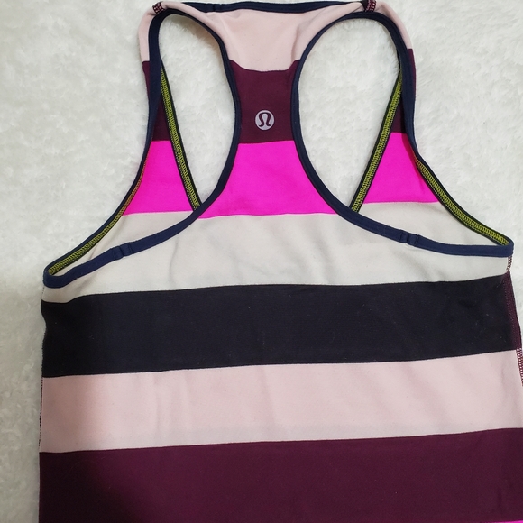 Lululemon cool racerback tank Sz 6 - Picture 3 of 5